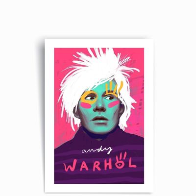 Andy Warhol - Impresión de arte