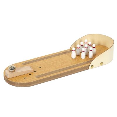 Bowling de bureau en bois