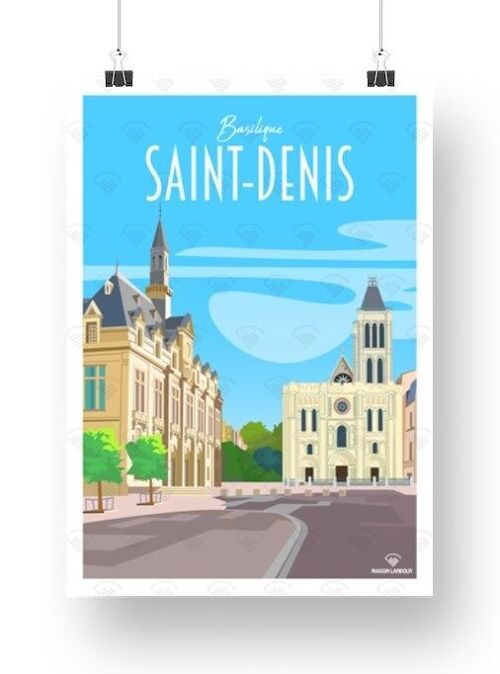 Affiche Saint Denis - Basilique