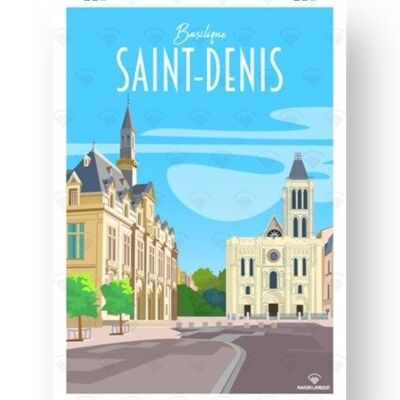 Poster Saint Denis - Basilika