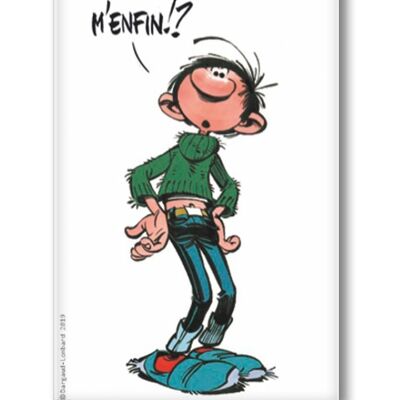 Gaston lagaffe m'enfin magnet