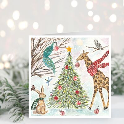 Christmas Card, Holiday Card, Winter Wishes, Merry Christmas