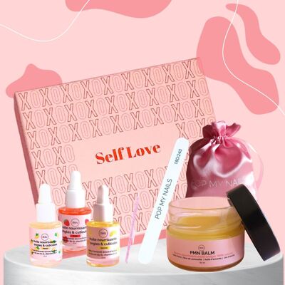 Box Pop My Nails "Self Love" - Box beauté spéciale soin des ongles, mains et pieds