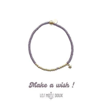 “Make a wish” bracelet: pink