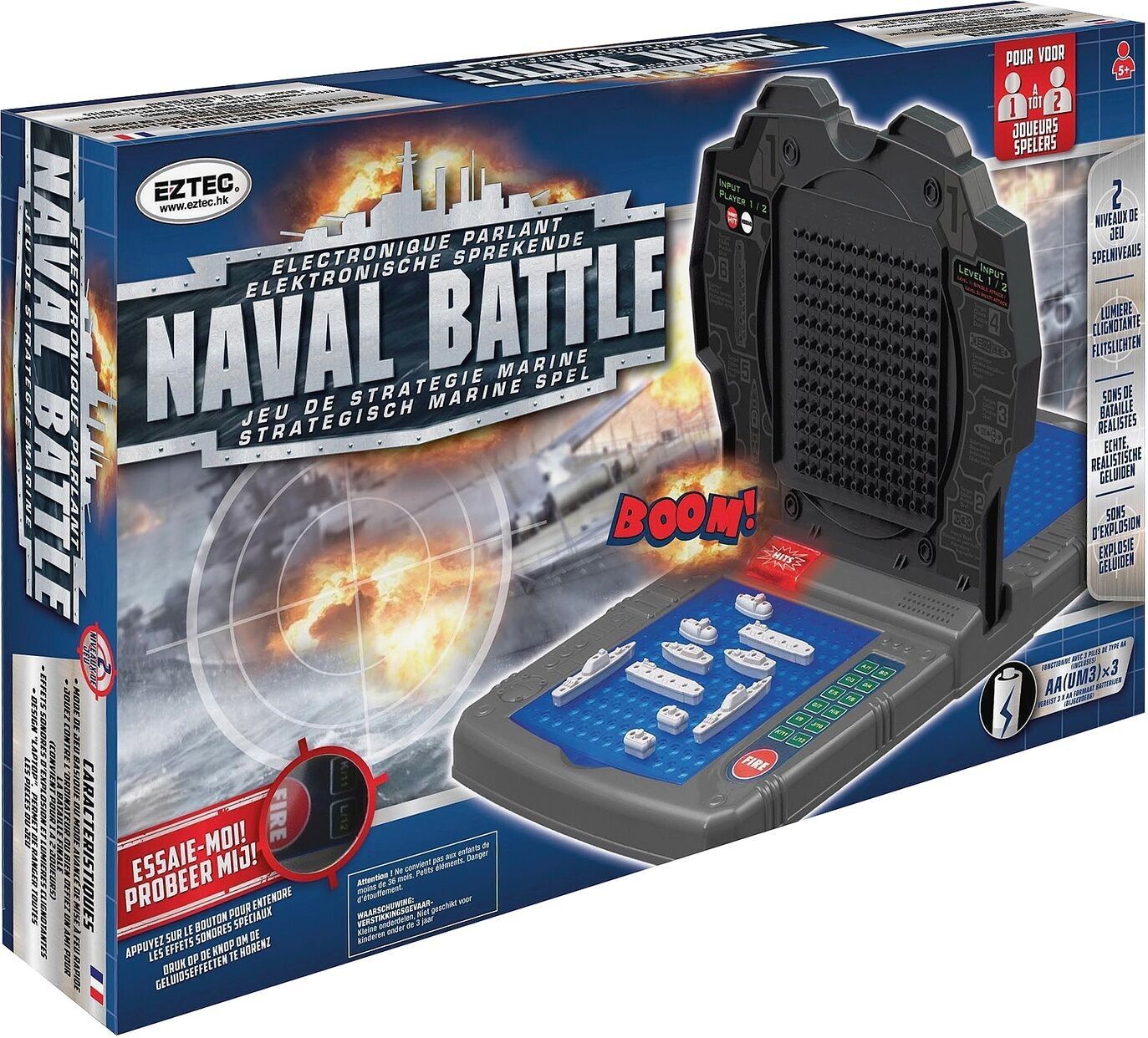 Electronic Naval Battle game