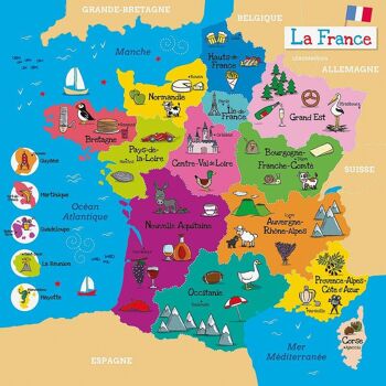 Puzzle Duo Bois France et Régions