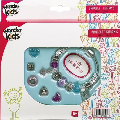 Bracciale e 5 Charms - Modello Random