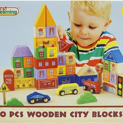 City Blocks 40 Pieces