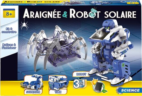 Robot Solaire Araignée 3en1