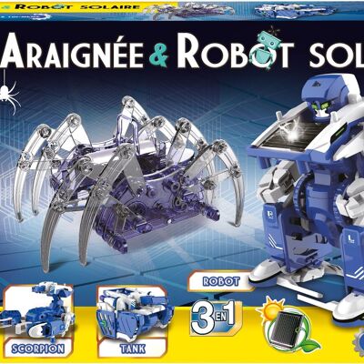 Robot Solaire Araignée 3en1