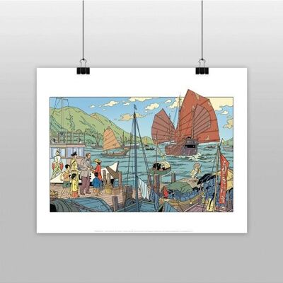 La vallee des immortels le port affiche