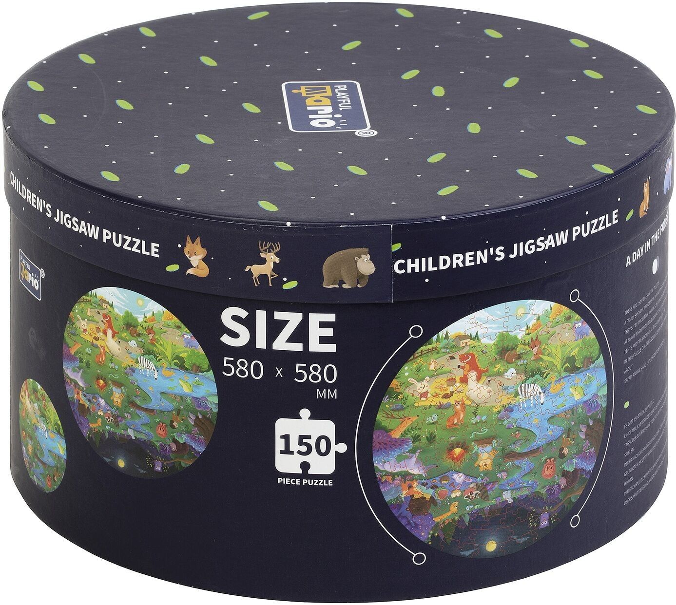 Puzzle da 150 pezzi Foresta immaginaria