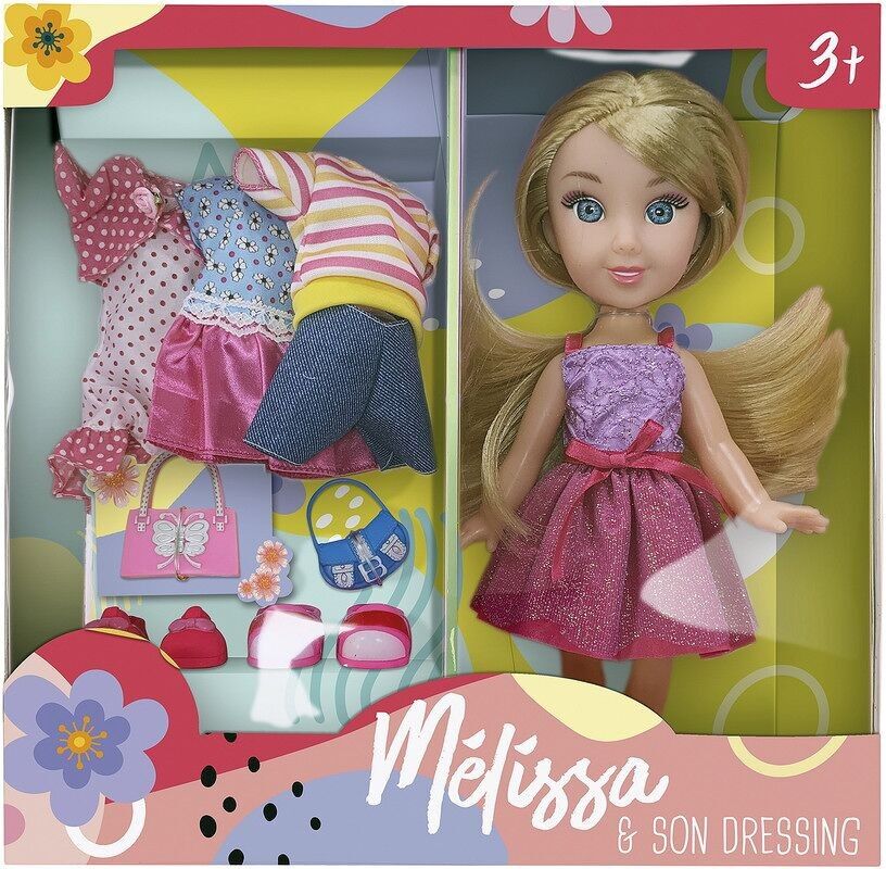 Mélissa 30Cm and her Dressing