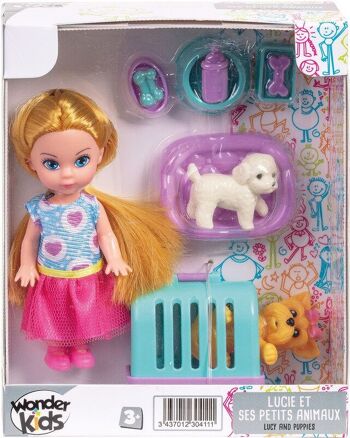 Lucie 12CM Animaux et Accessoires - Modèle aléatoire 3