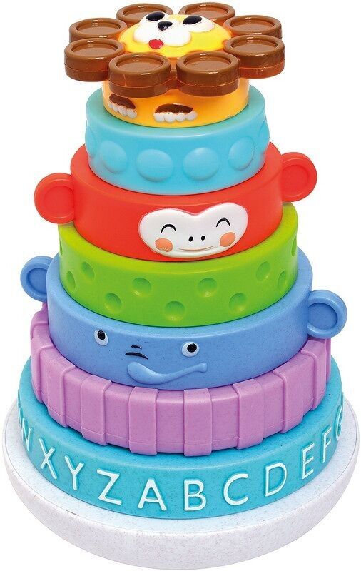 Anelli impilabili sensoriali 8 pezzi