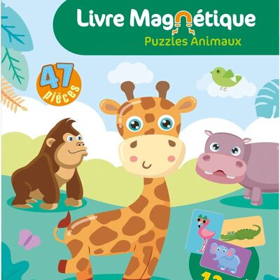 Libro Magnético Animales 47 Piezas