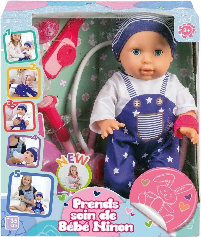 Dottore interattivo Baby Ninon 35 cm