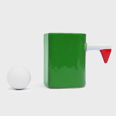 Ensemble tasse et balle de golf