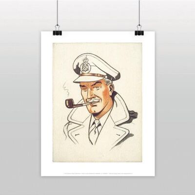 BLAKE E MORTIMER BLAKE SKETCH POSTER