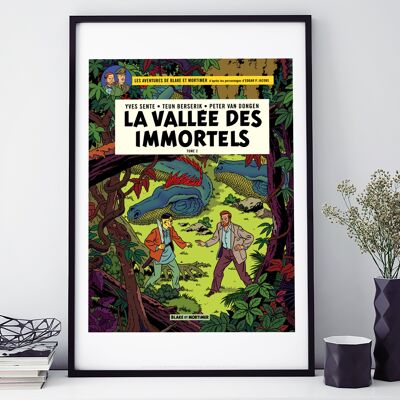 Affiche 60 cm par 40 cm La Vallée des immortels Tome 2