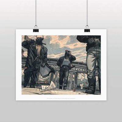 Póster BLACKSAD The Band