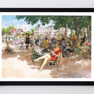 Póster grande de BLACKSAD Tender Moments de 60 x 40 cm