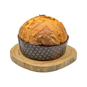 Panettone Artisanal Traditionnel aux fruits confits (600 g sans boîte cartonnée) 1