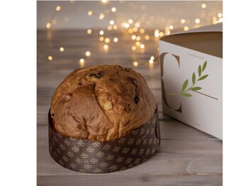 Panettone Artisanal Traditionnel aux fruits confits (600 g sans boîte cartonnée) 6