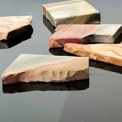 Polychrome Jasper Crystal Slices - Poly slices 500g