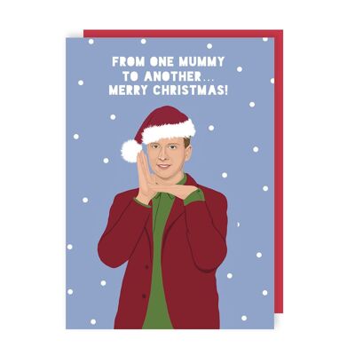 Joe Lycett Comedian Celebrity Lot de 6 cartes de Noël