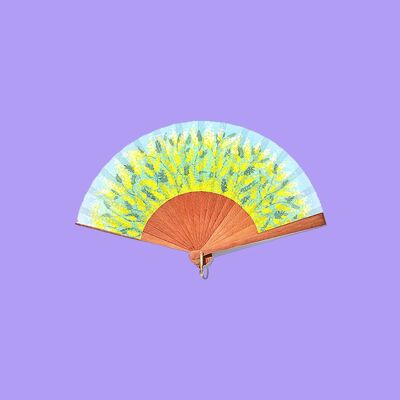 MINI Mimosa fan 100% handmade