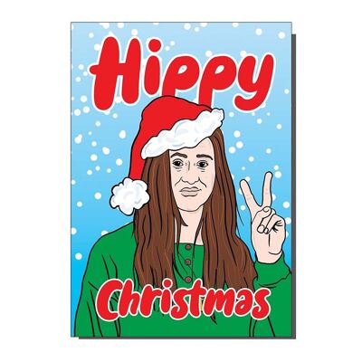 Hippy Christmas The Young Ones Inspired Christmas Card