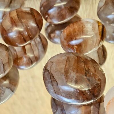 Piedras de Palma de Cristal de Cuarzo Fuego 1KG