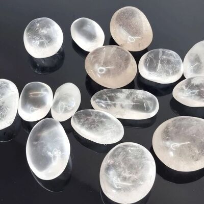 Crystal Palmstone Clear Quartz - Clear Quartz palm