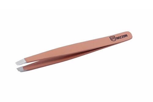 Slant Tweezers #01 - Dark Salmon