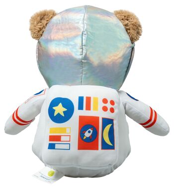 Peluche ours Astronaute - Gaston l'ourson 40cm 4