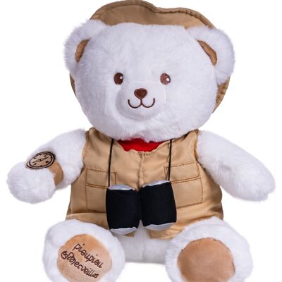 Adventurer bear plush toy - Gaston the Pooh 40cm