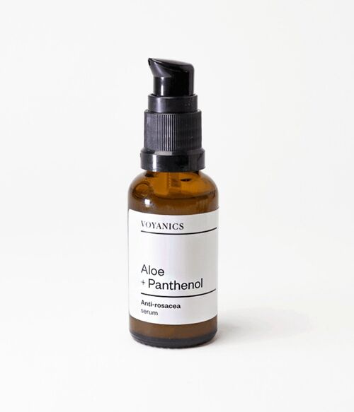 Aloe + Panthenol anti-rosacea serum