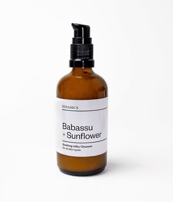 Lait Démaquillant Babassu + Tournesol 1