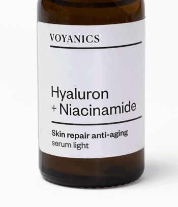 Hyaluron + Niacinamide Sérum anti-âge réparateur cutané léger 4
