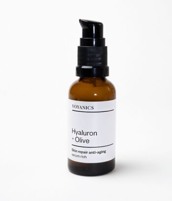 Sérum anti-âge réparateur Hyaluron + Olive Skin riche 1