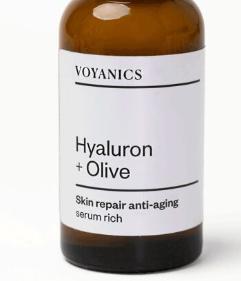 Sérum anti-âge réparateur Hyaluron + Olive Skin riche 2