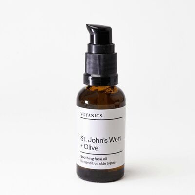 St. John`s Wort + Olive Soothing Face Oil (for sensitive skin types)