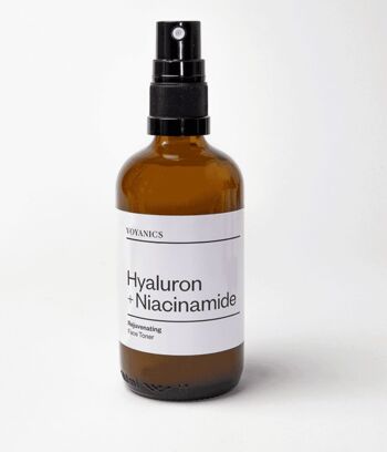 Tonique visage rajeunissant hyaluronique + niacinamide 1