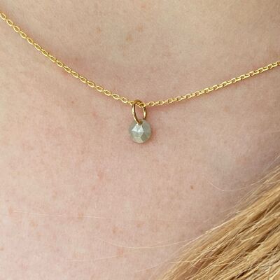 Rania raw diamond chain necklace (CCHPR11)