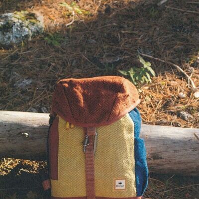 Himal Mustard and Amber Backpack