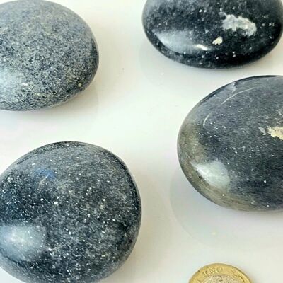 Lazulite Crystal Palmstones 1KG Bag