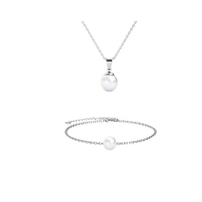 Conjunto de perlas de cristal de luna llena