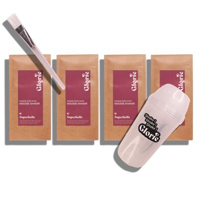 Superbelle - Skaker Ultra Glow Foam Mask Kit - DIY