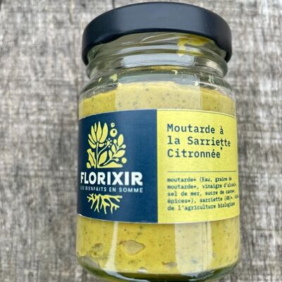 EPICERIE - Moutarde Sarriette Citronnée-90g